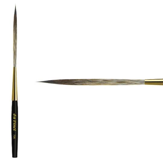 da Vinci CASANEO Series 706 Size 8 Synthetic Stroke Pointed Striper liner Brush